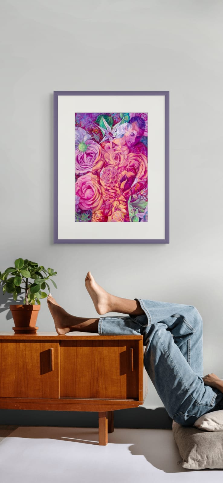 Because You Love Me (print), 2024