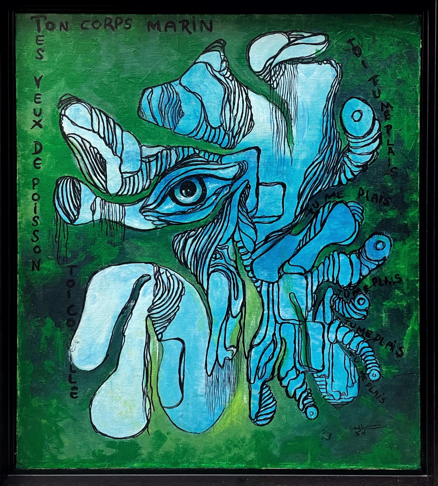 Cossette Zeno (1930 - ), Ton Corps Marin, 1954