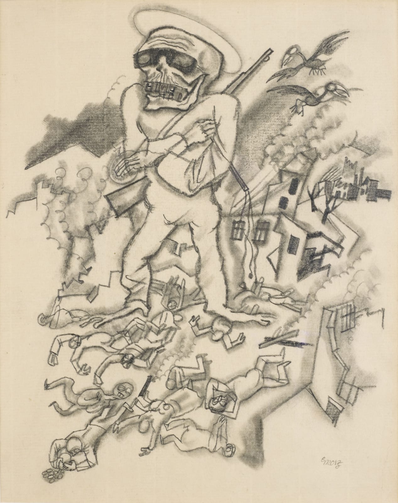 George Grosz, The War, 1916
