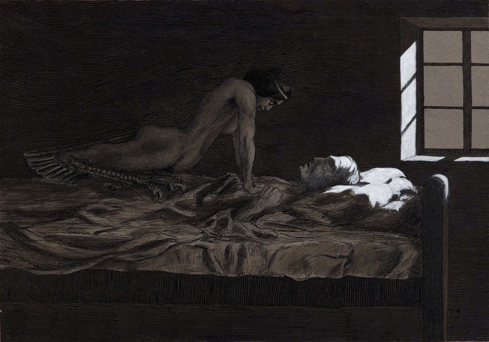 Fritz Schwimbeck, Unholy Dream, 1909