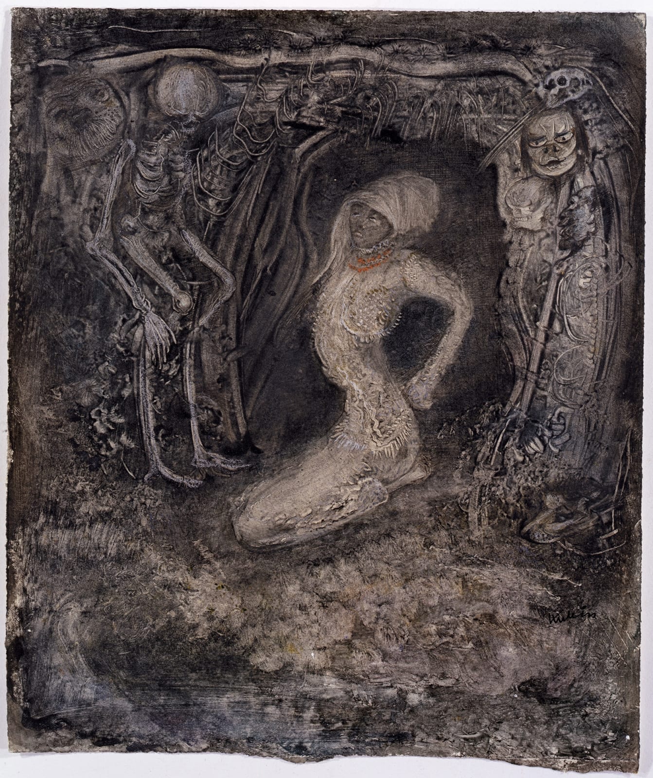 Alfred Kubin, The Cave, 1906