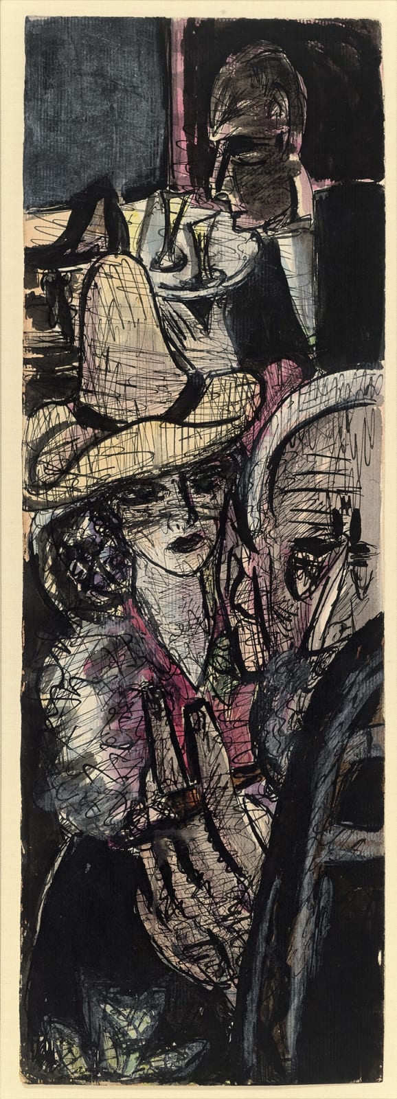 Max Beckmann, Aperitif, 1947