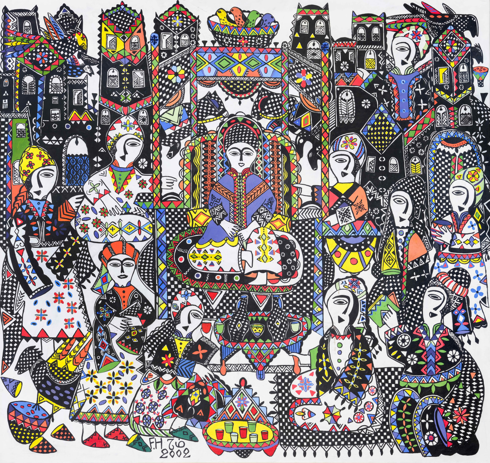 Fatima Hassan , La Mariée, 2002