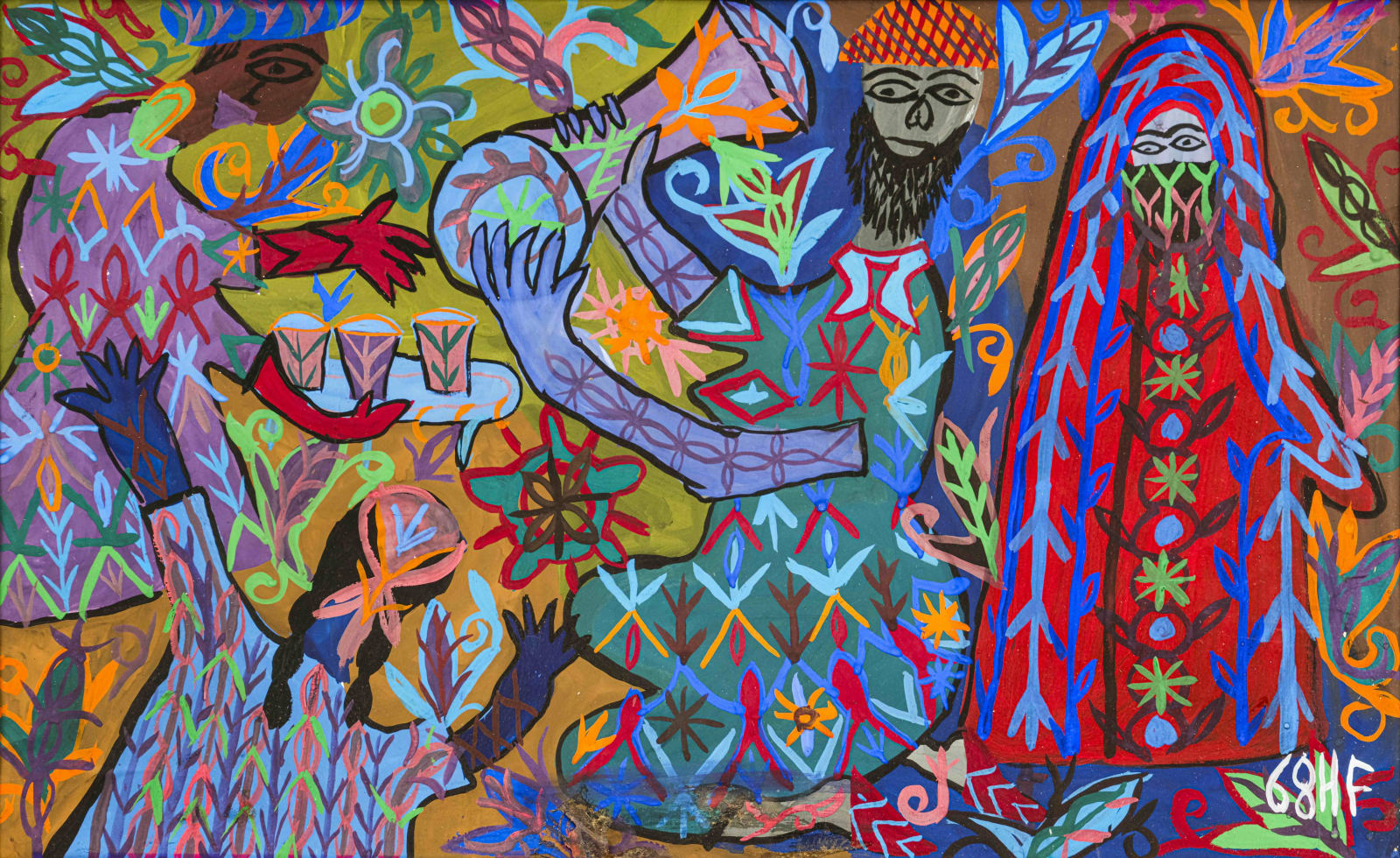Fatima Hassan , Untitled , 1968