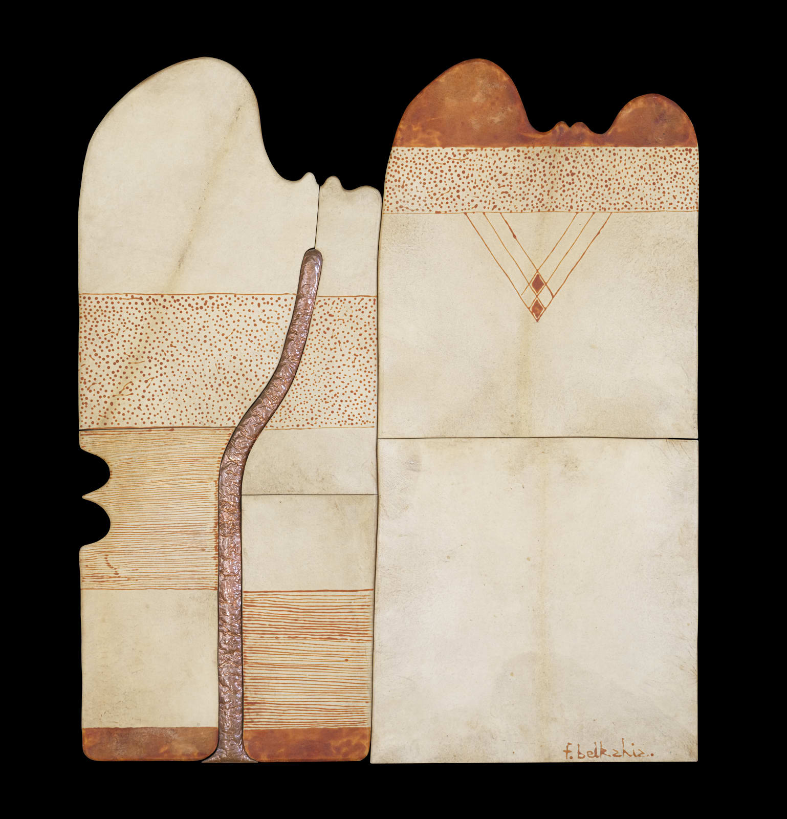 FARID BELKAHIA, Totem, 1976
