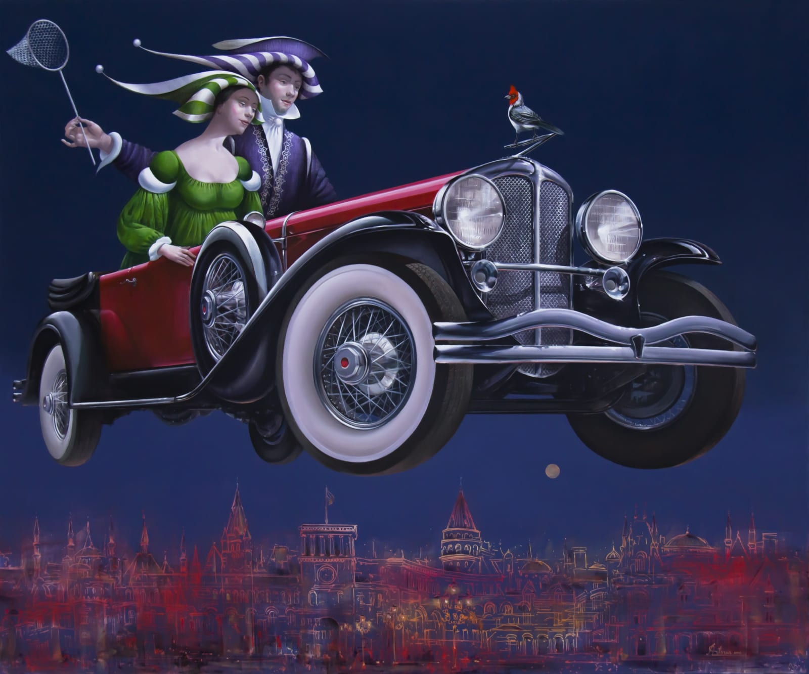 Artsrun Apresyan, Above The Red City , 2021