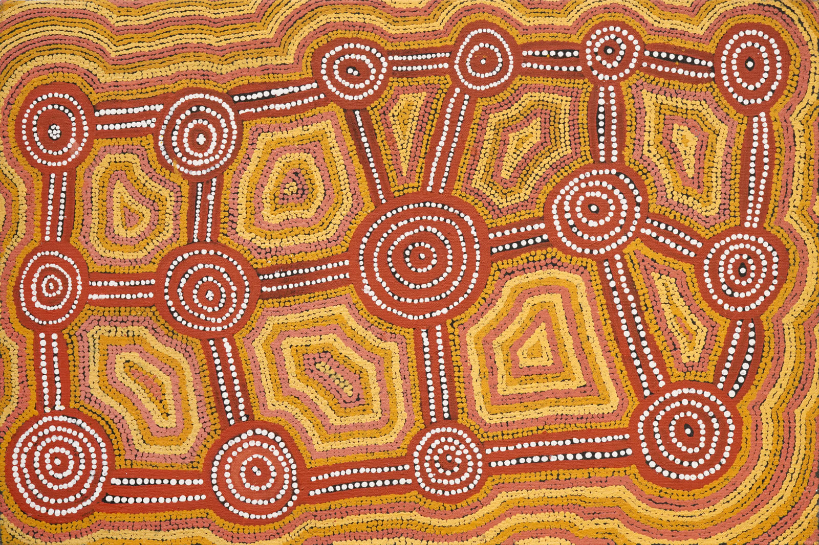 Elizabeth Napanangka Dixon, Tingari Cycle, 1995