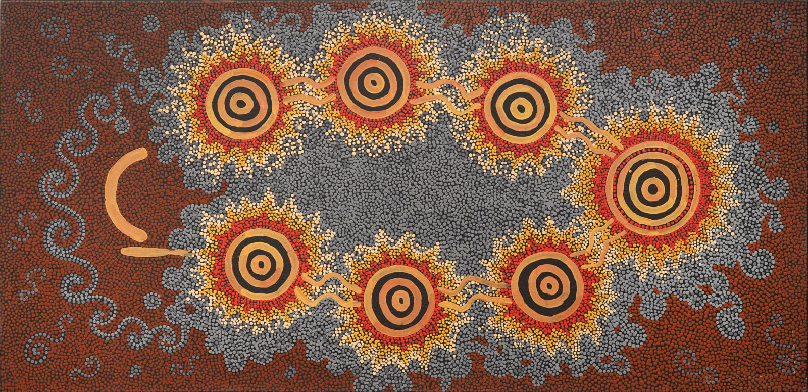 Malcolm Jagamarra, Warlu Dreaming, 1991