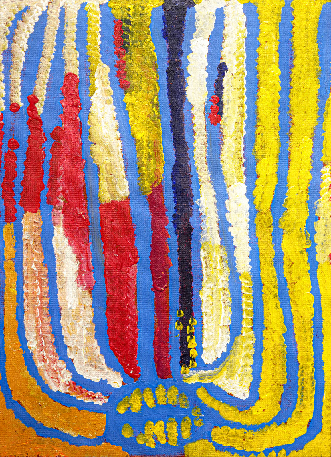 Lorna Fencer Napurrula, Bush Potato Dreaming, 2004