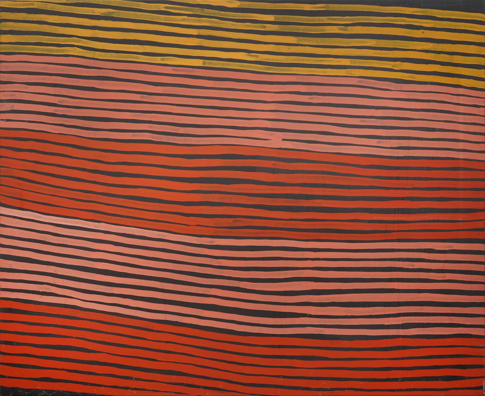 Ronnie Tjampitjinpa, Spear Dreaming at Wingilpirri, 1994