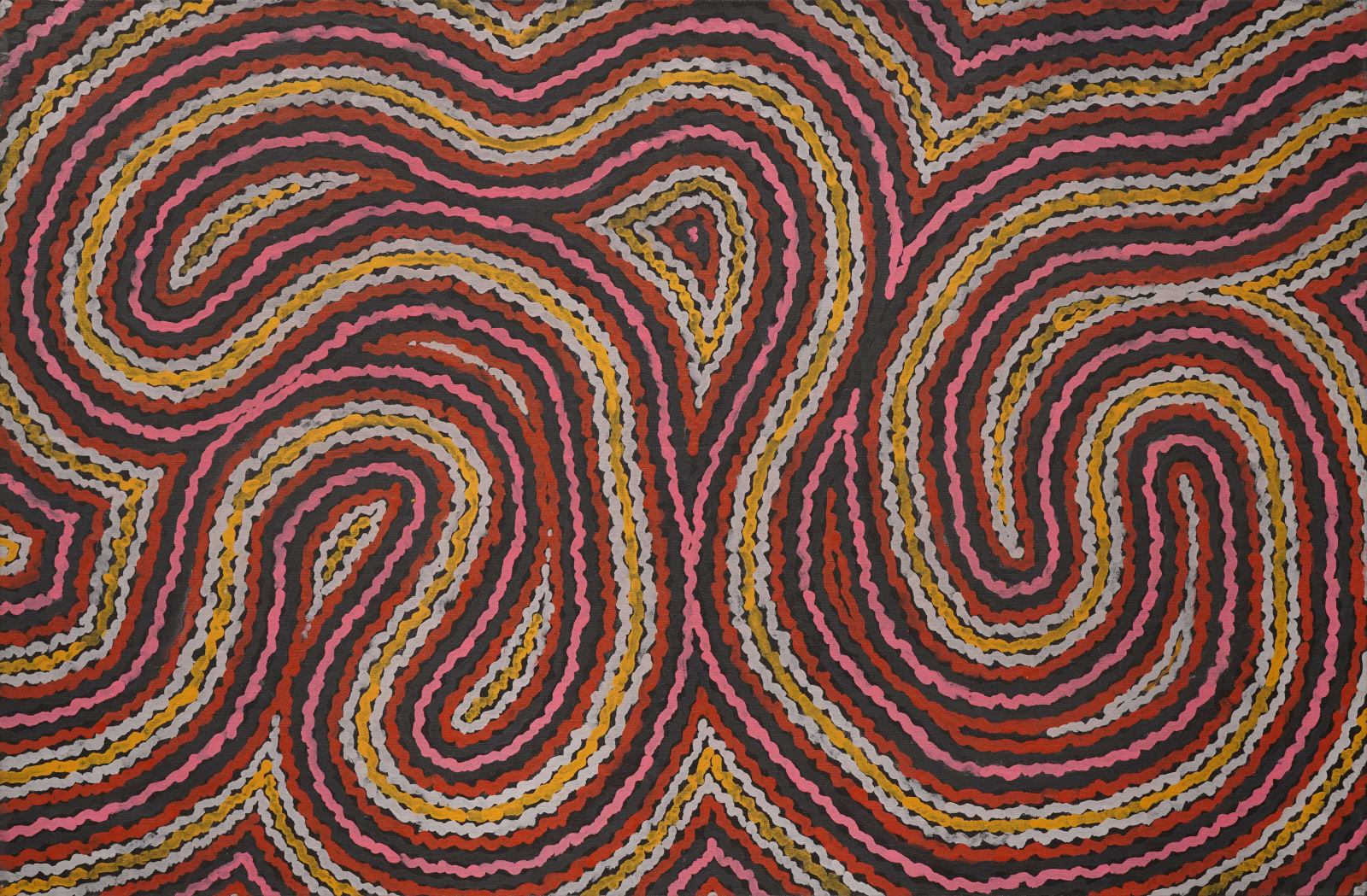 Clifford Possum Tjapaltjarri, Worm Dreaming, 1996