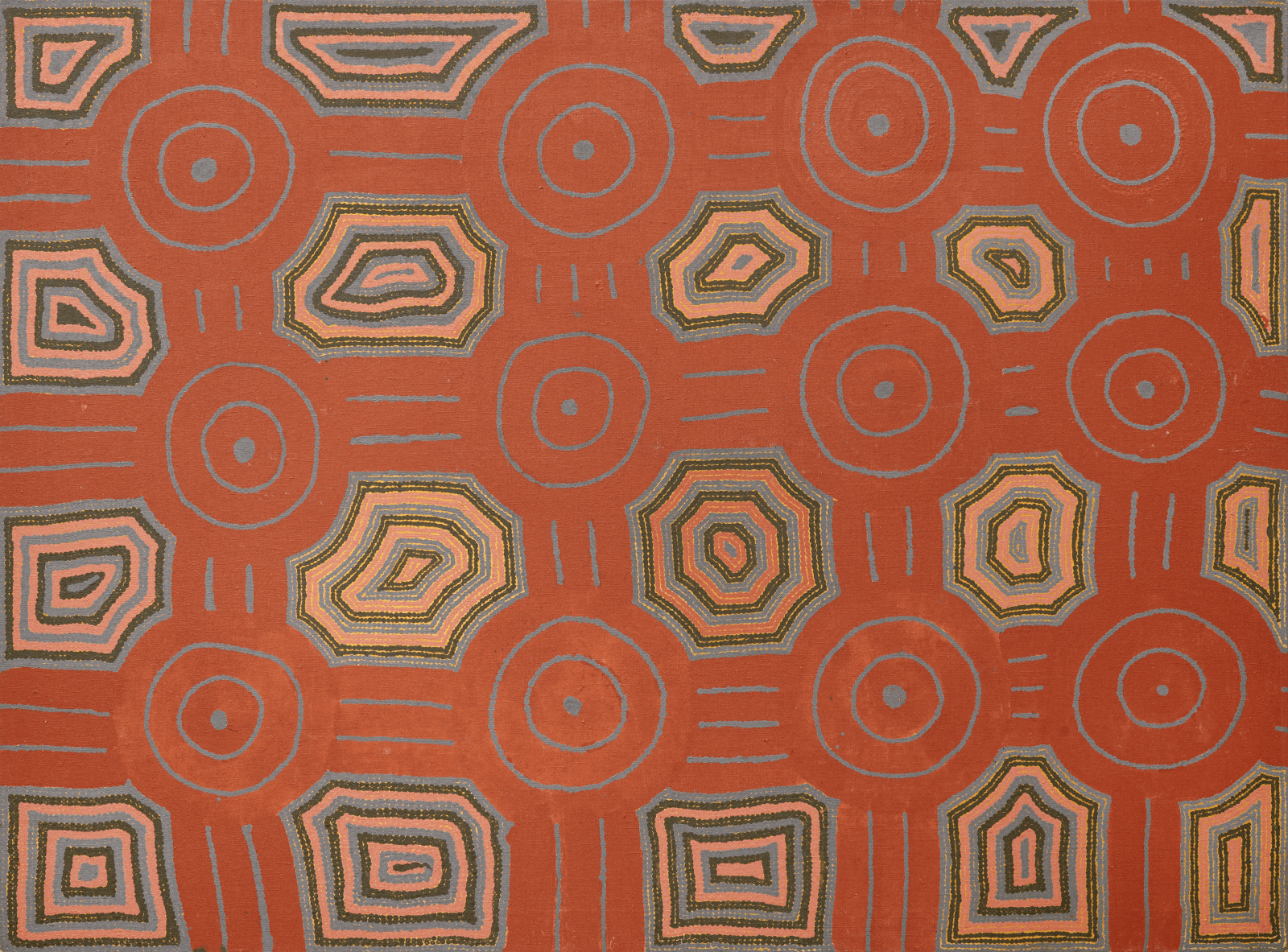 George Yapa Tjangala, Tingari Cycle, 1990