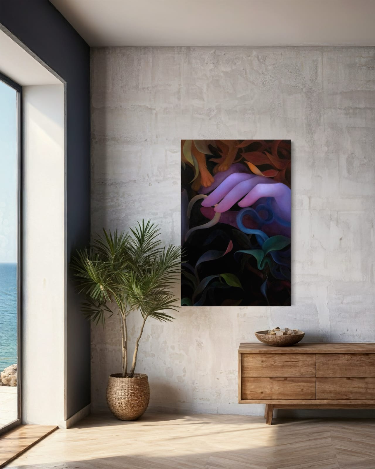 Ellen Sheidlin, Night's Tender Garden, 2025