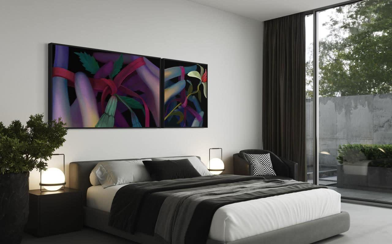 Ellen Sheidlin, Velvet-Bound Promises, 2025