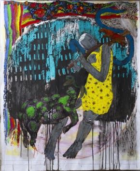 Jean-Pierre CORNE, 2270 huile sur toile