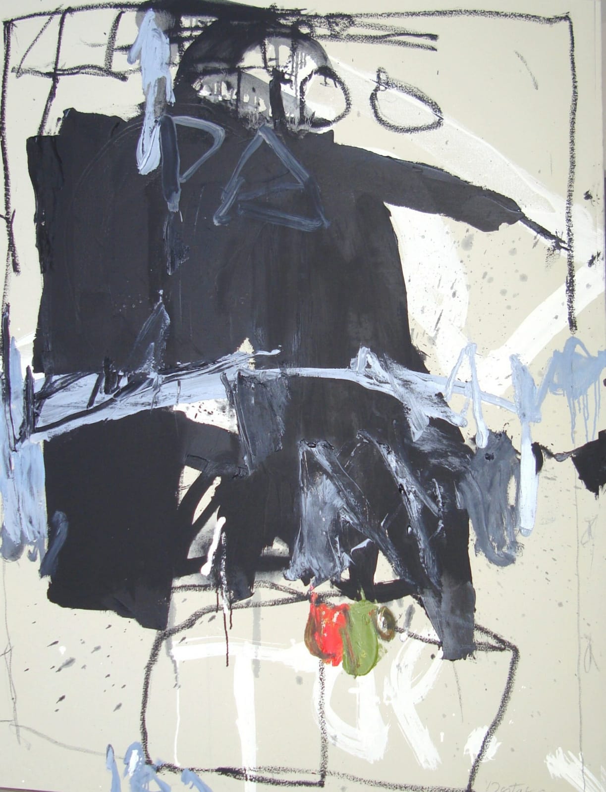 Michèle Destarac, Pataquès en patapon Huile sur toile