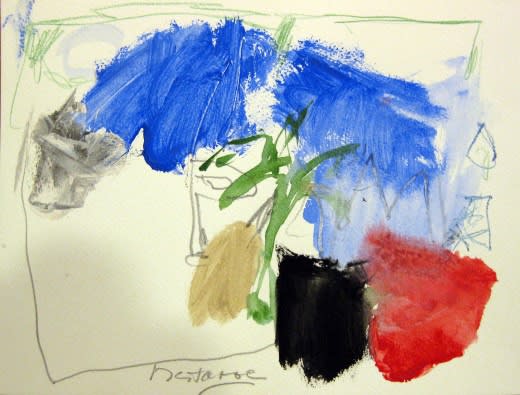 Michèle Destarac, Gouache 03 Gouache sur papier