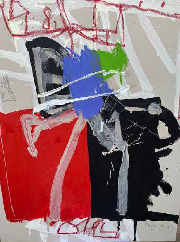 Michèle Destarac, Tout en easy c'est exquis Huile sur toile