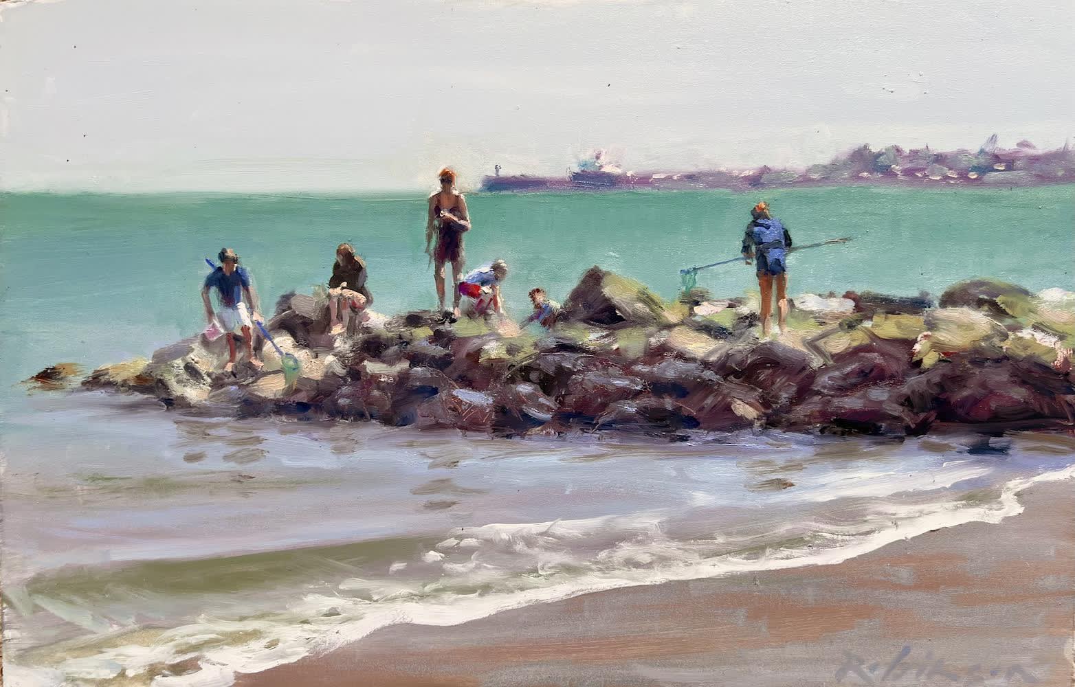 Tony Robinson, Crabbing On The Rocks