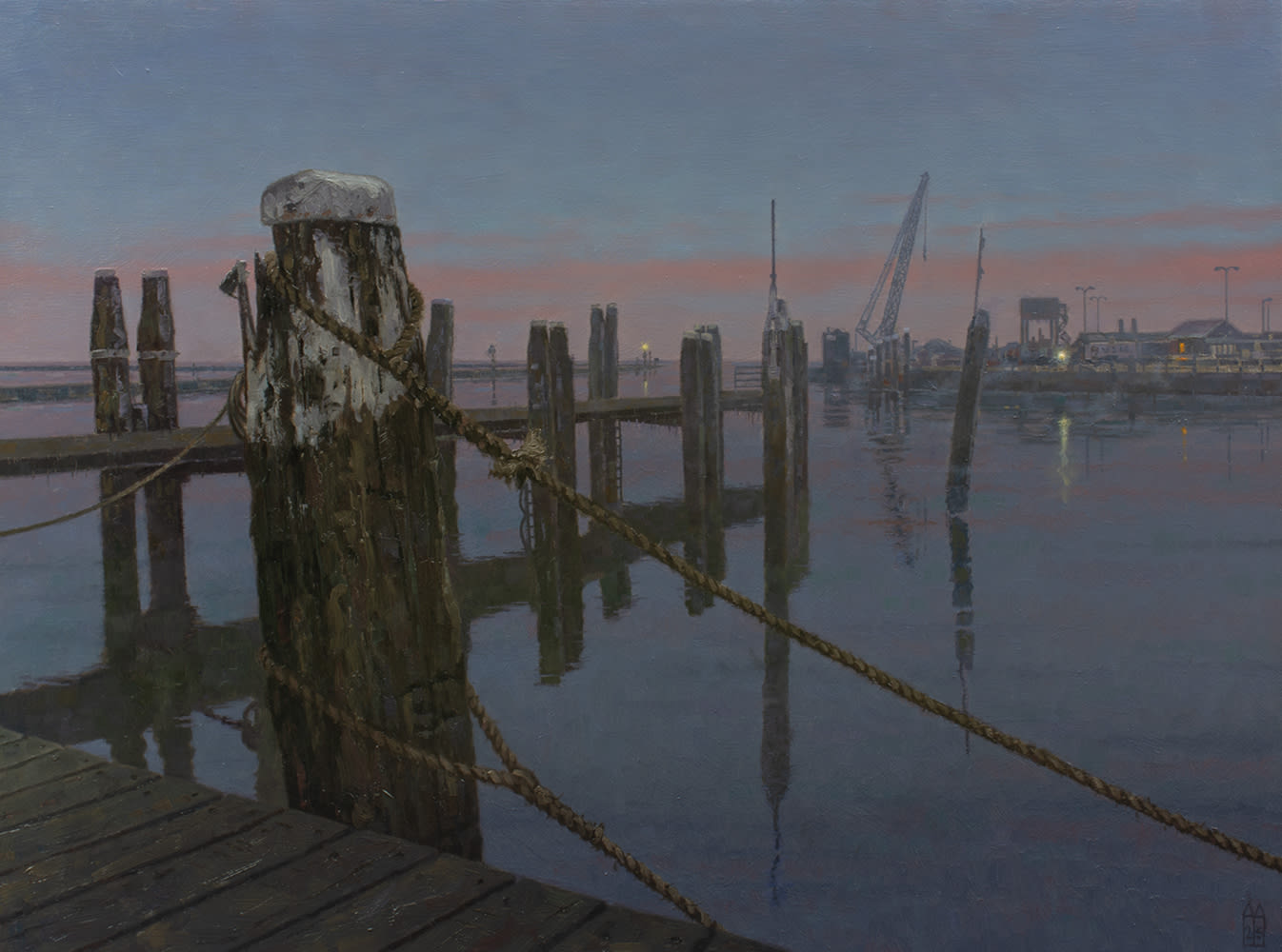 René Tweehuysen, Nocturne in Blue and Red