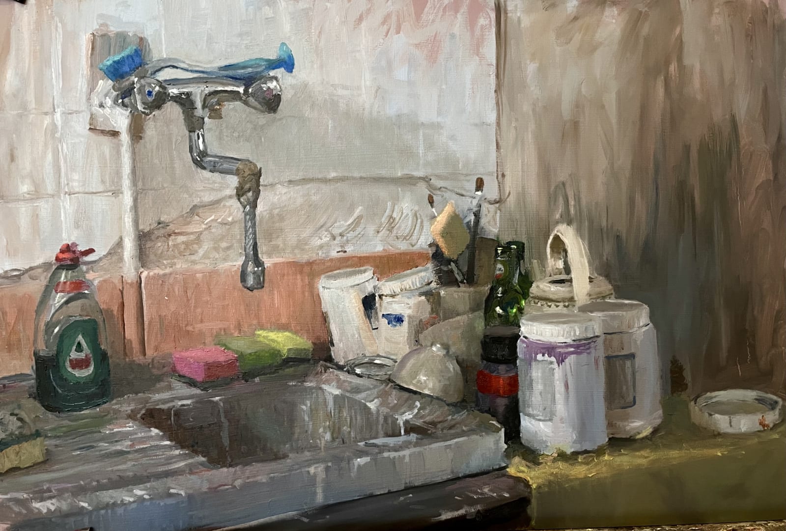 Maarten Dalstra, Gootsteen atelier