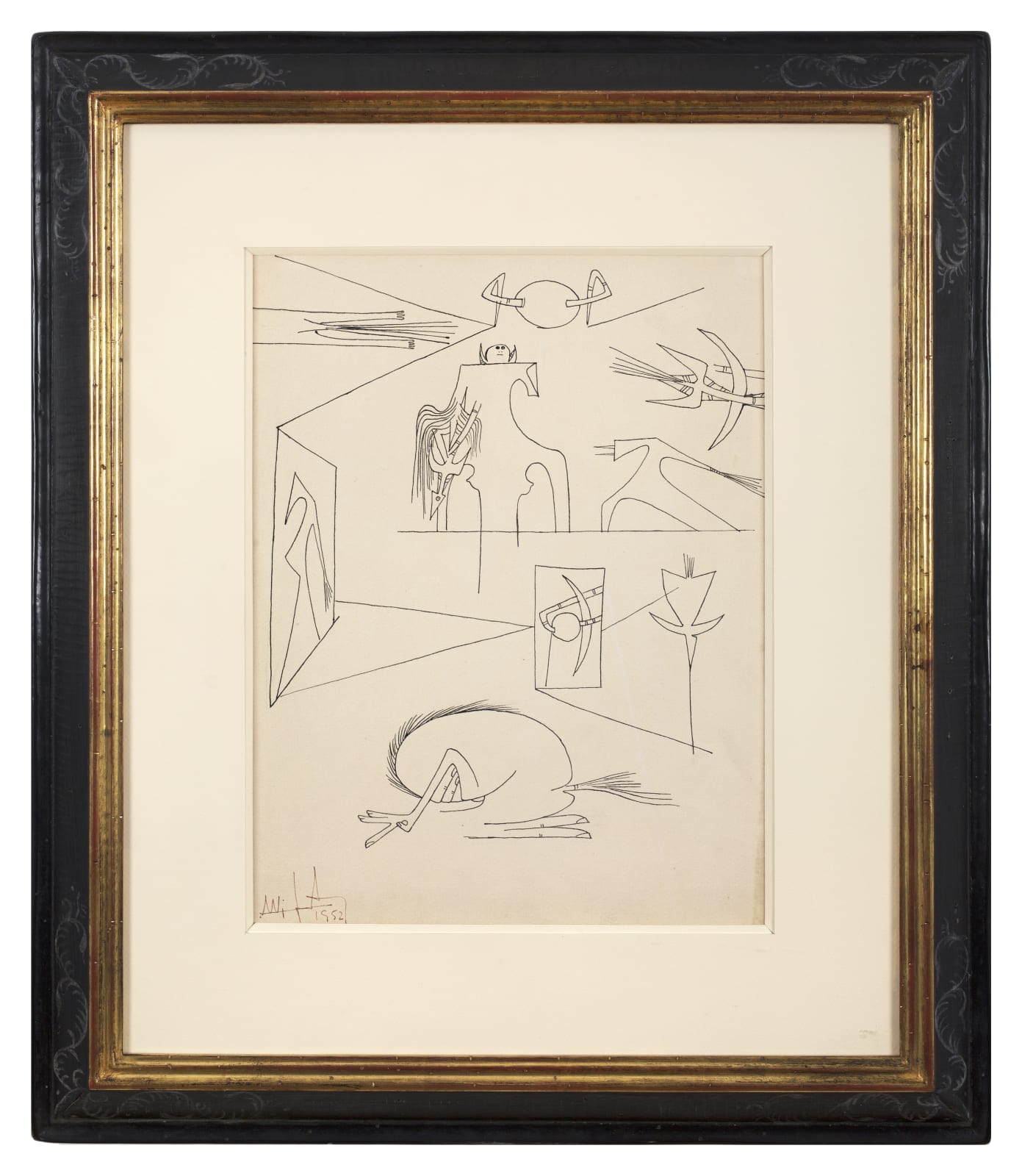 Wifredo Lam, Sans titre, 1952