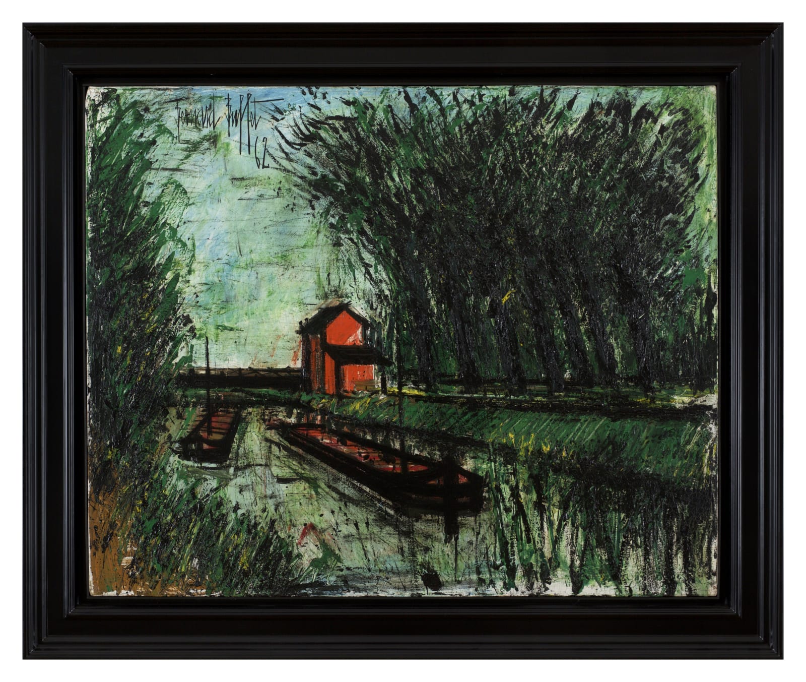 Bernard Buffet, Ecluse sur la Meuse, 1962