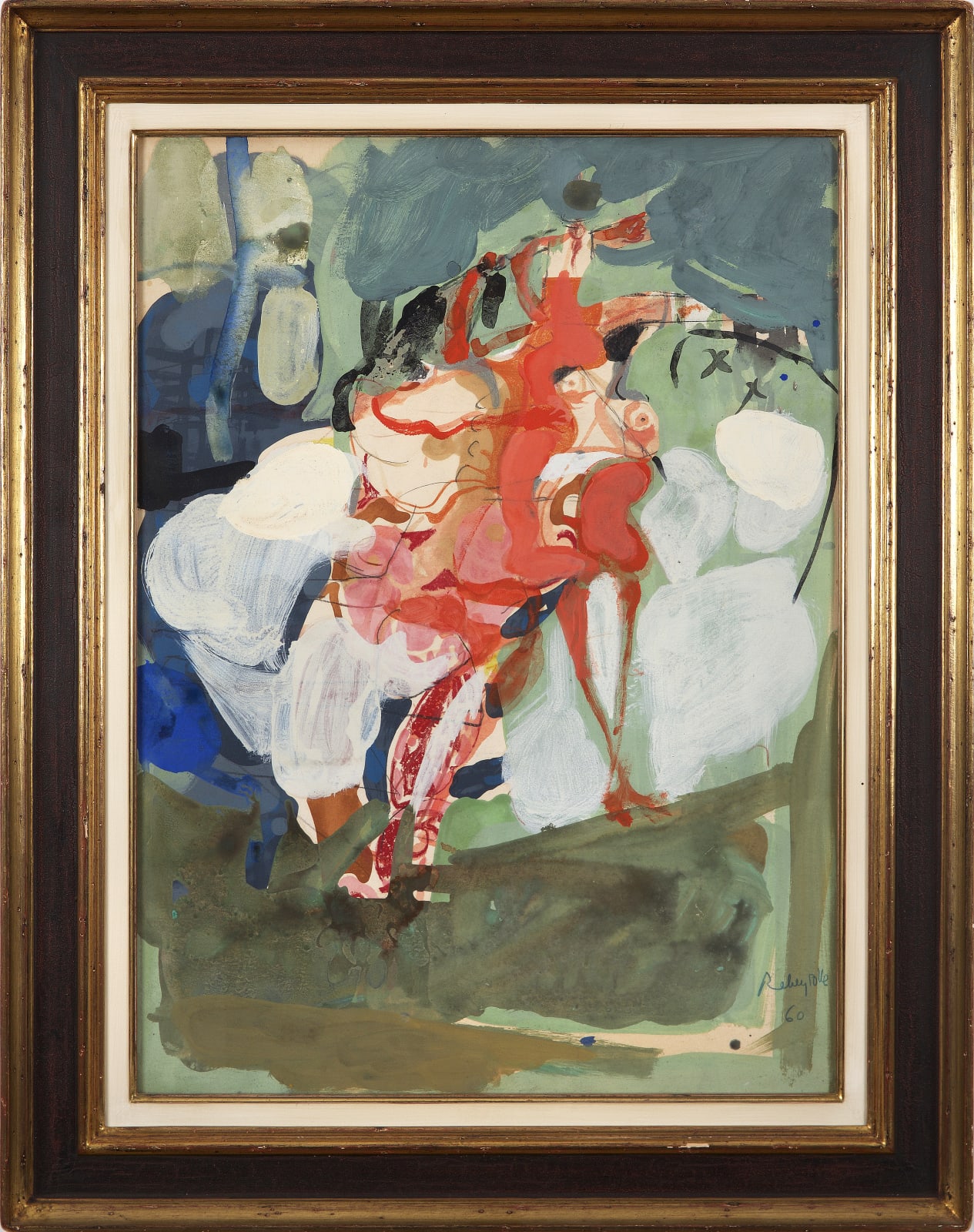 Paul Rebeyrolle, Nu, 1960