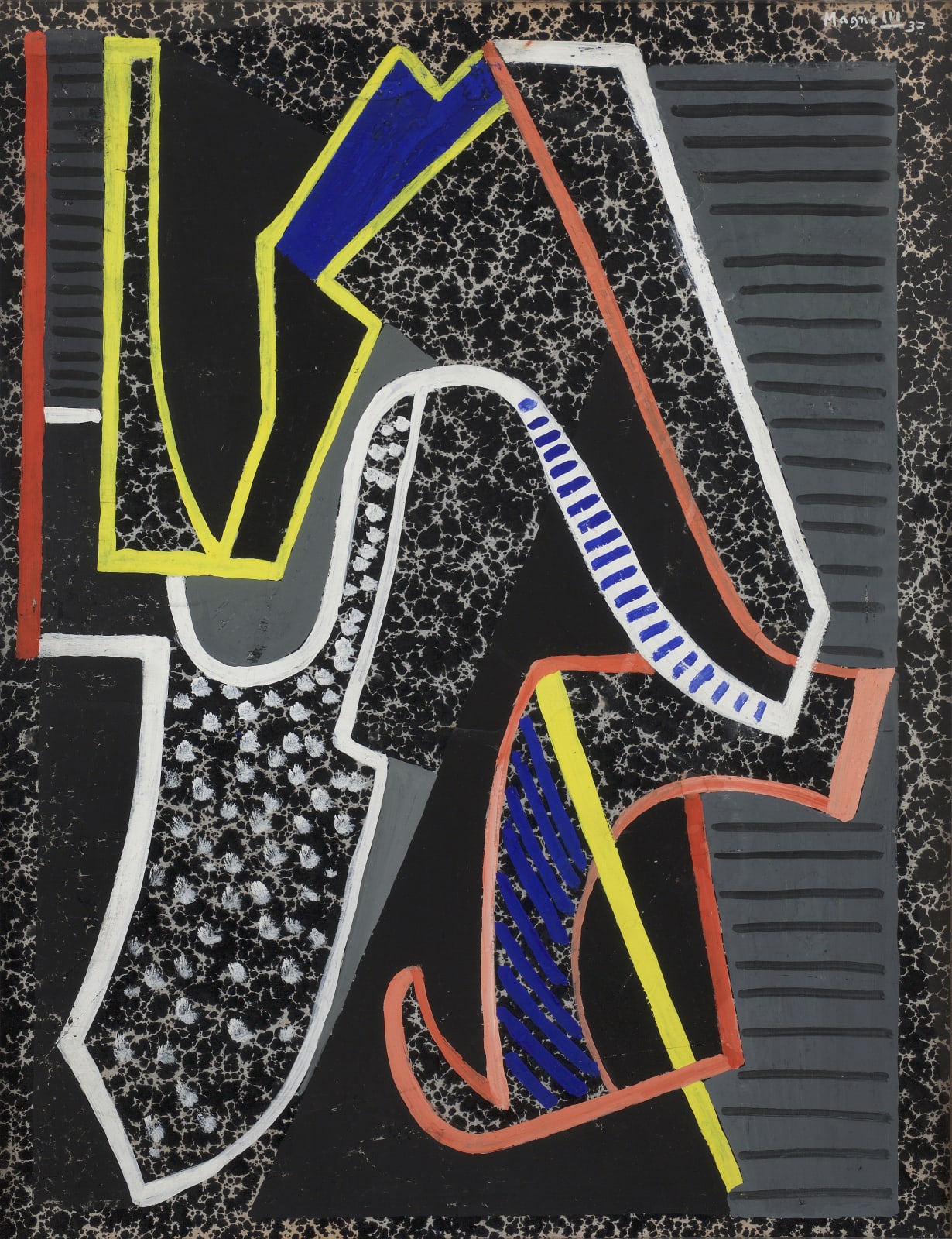 Alberto Magnelli, Sans Titre, 1937