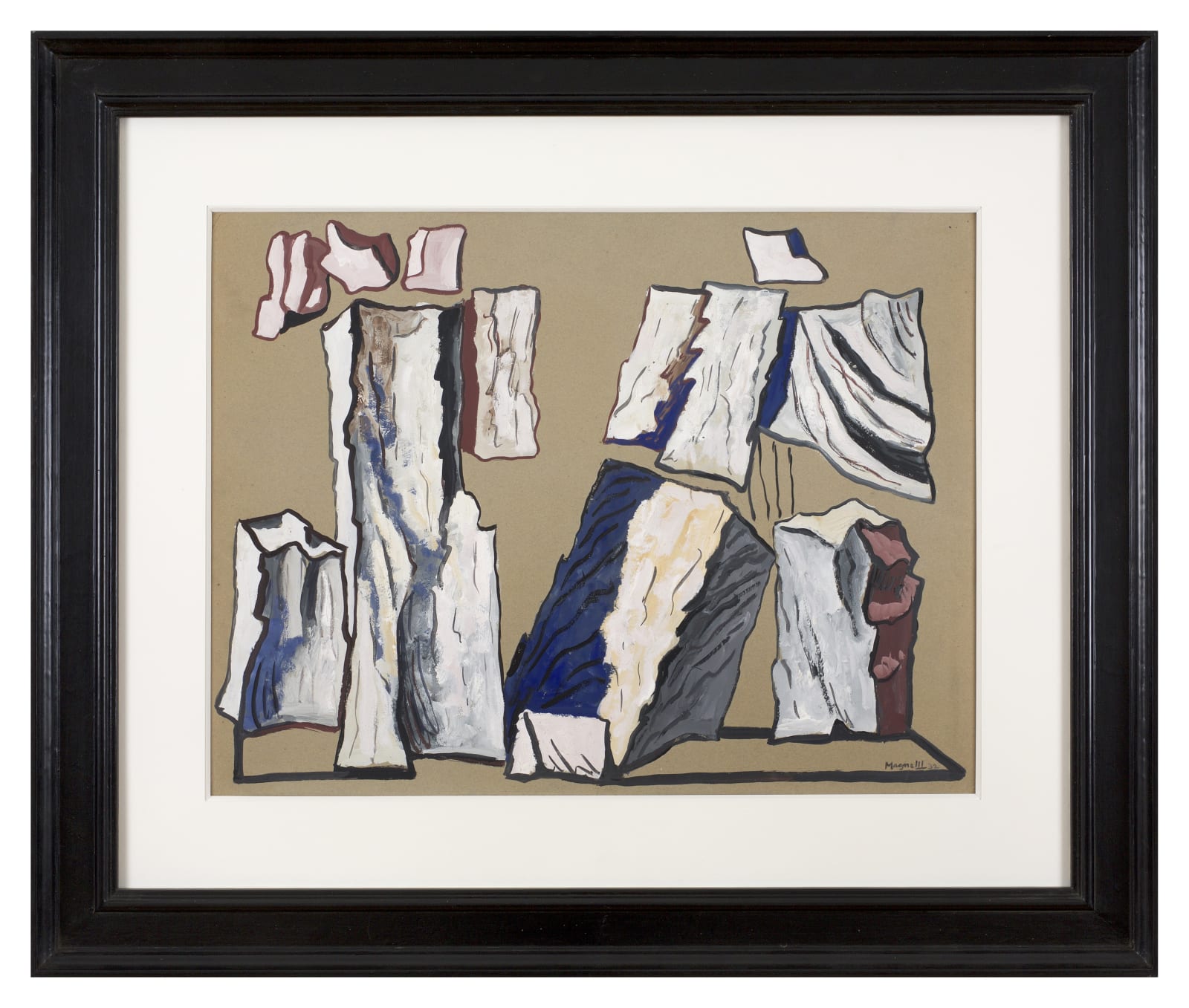 Alberto Magnelli, Pierres I, 1932