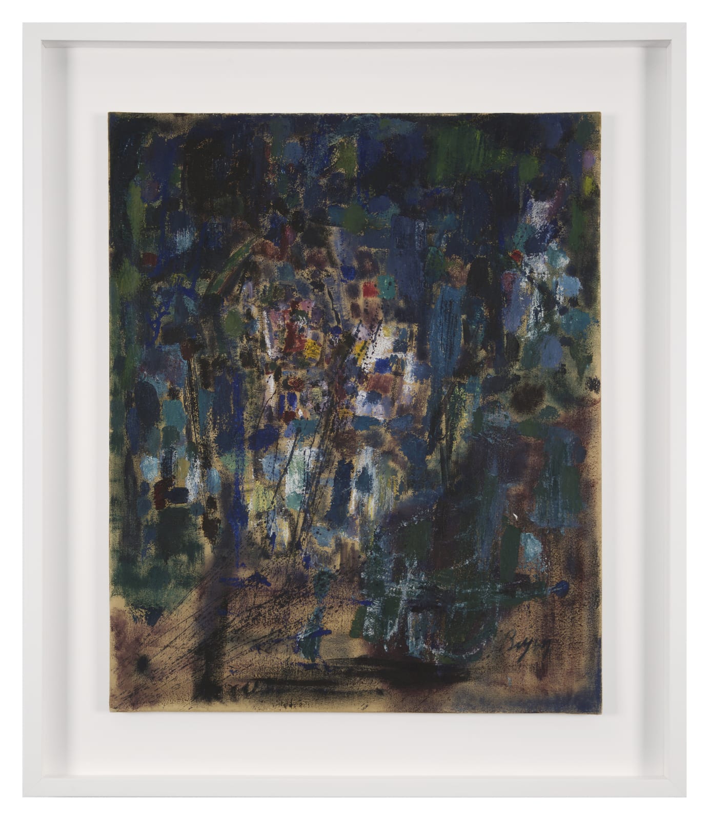 Camille Bryen, Composition 104, 1955