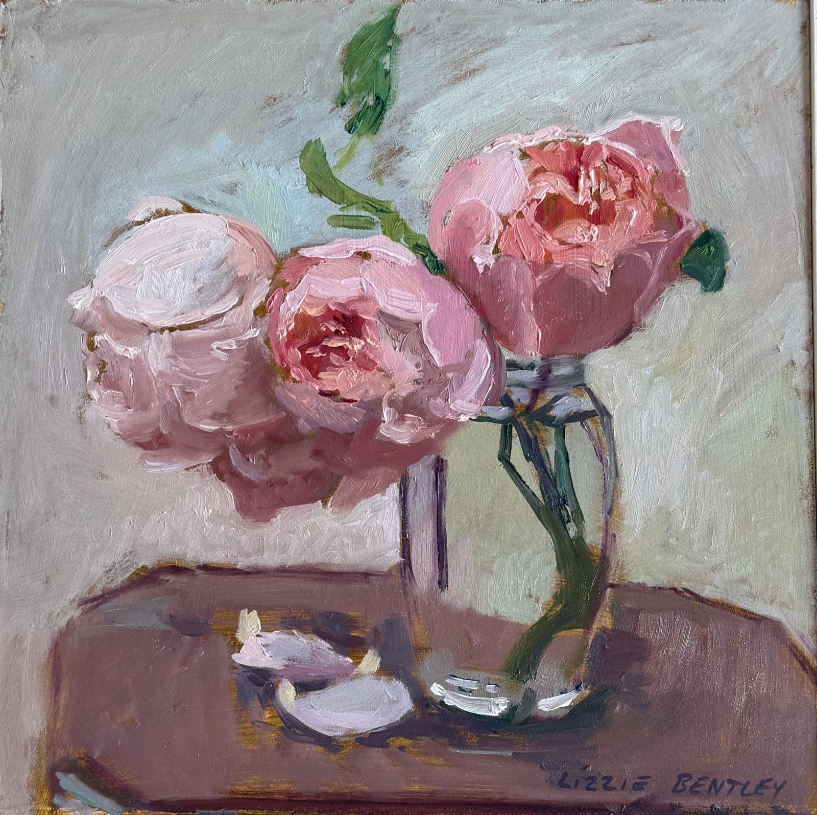 Lizzie Bentley, Roses in a Vase