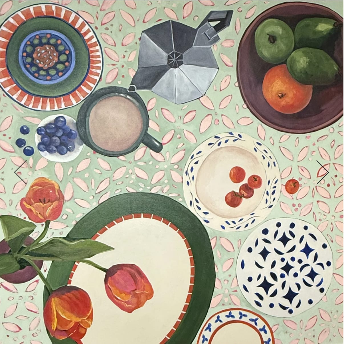 Wendi Weller, The Block Print Tablecloth
