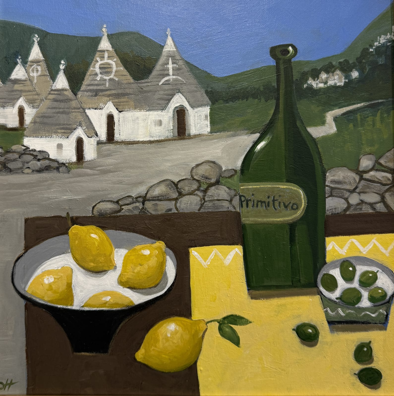 Gill Hamilton, The Italian Table