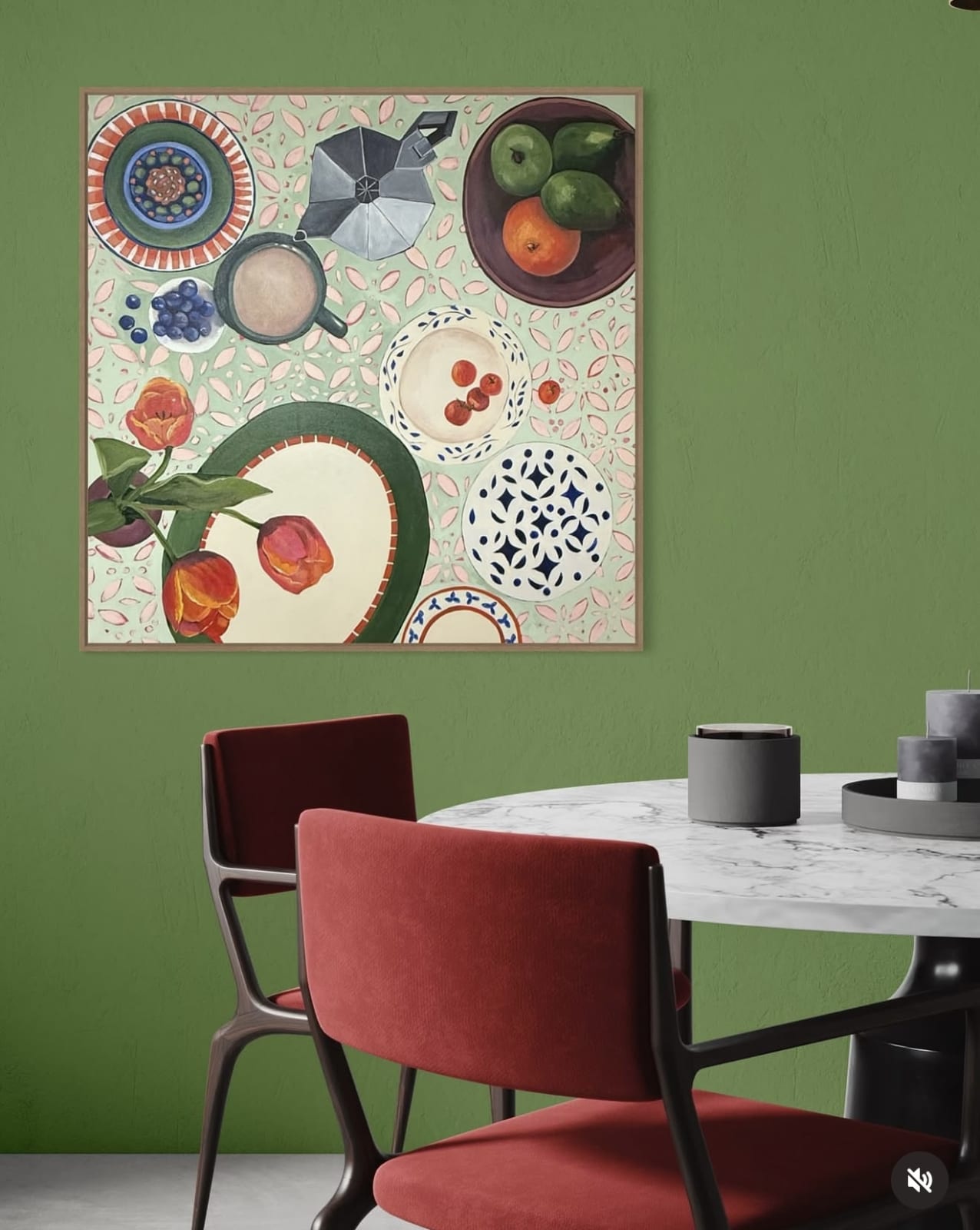 Wendi Weller, The Block Print Tablecloth