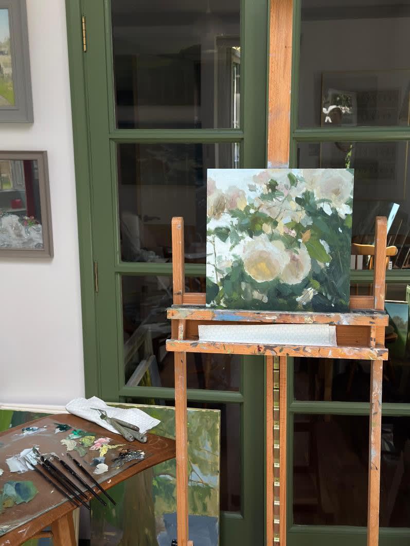 Alex Long, Iceberg Roses in Evening Light