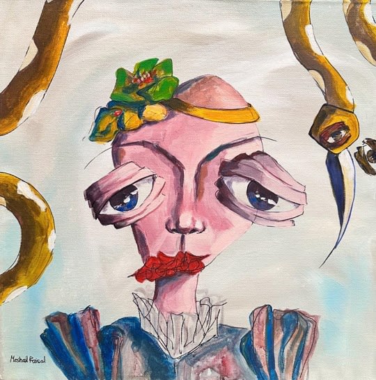 Meshail Faisal, Collection of Violet, 2017