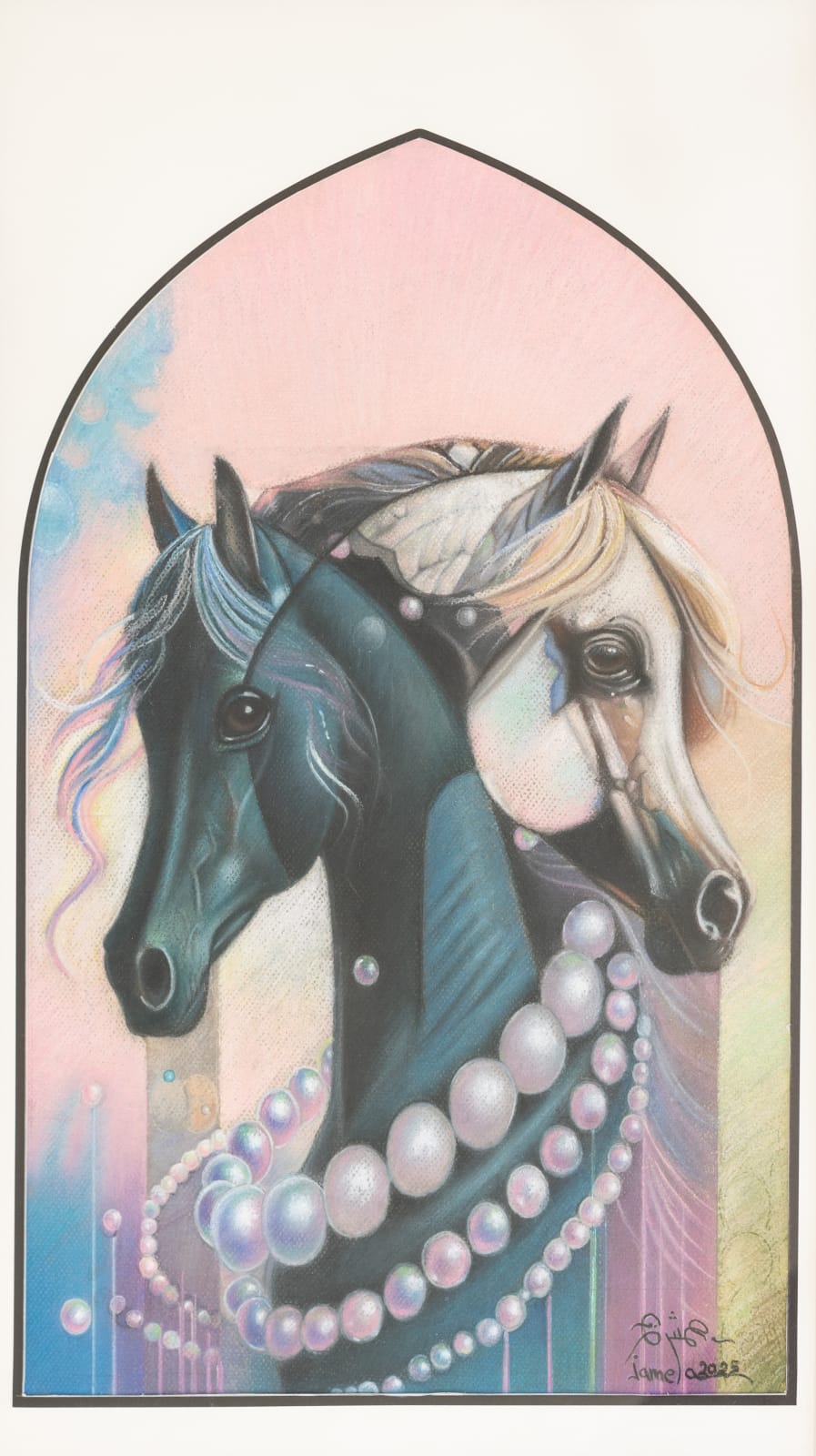 Jameela Al Shraim, Pearls Whisper , 2025