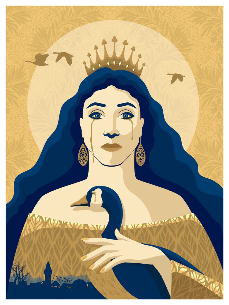Fares Cachoux, The Crying queen, 2022