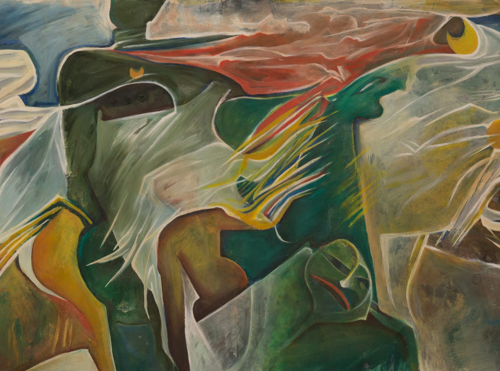 Mahmoud Almasri, Dream of Forms 5, 2000