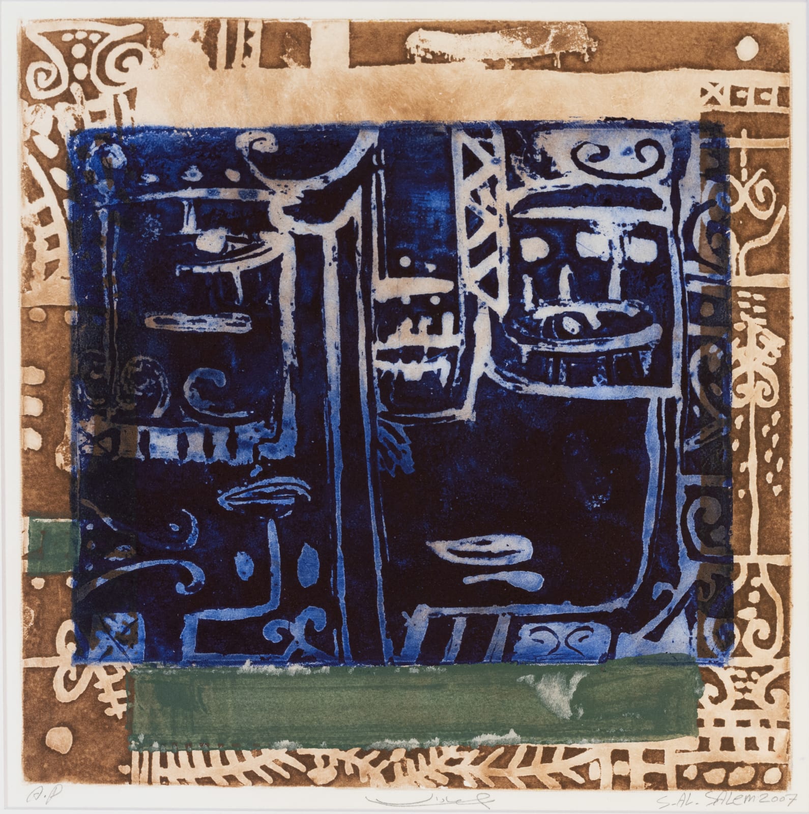 Suad Al Salem, Women Dwell Within Walls Series, 2007