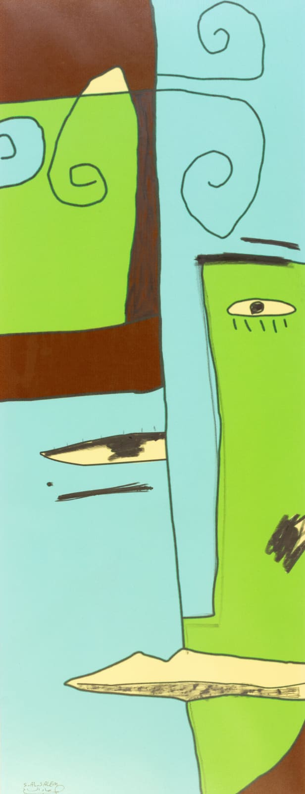 Suad Al Salem, Women Dwell Within Walls Series, 2006