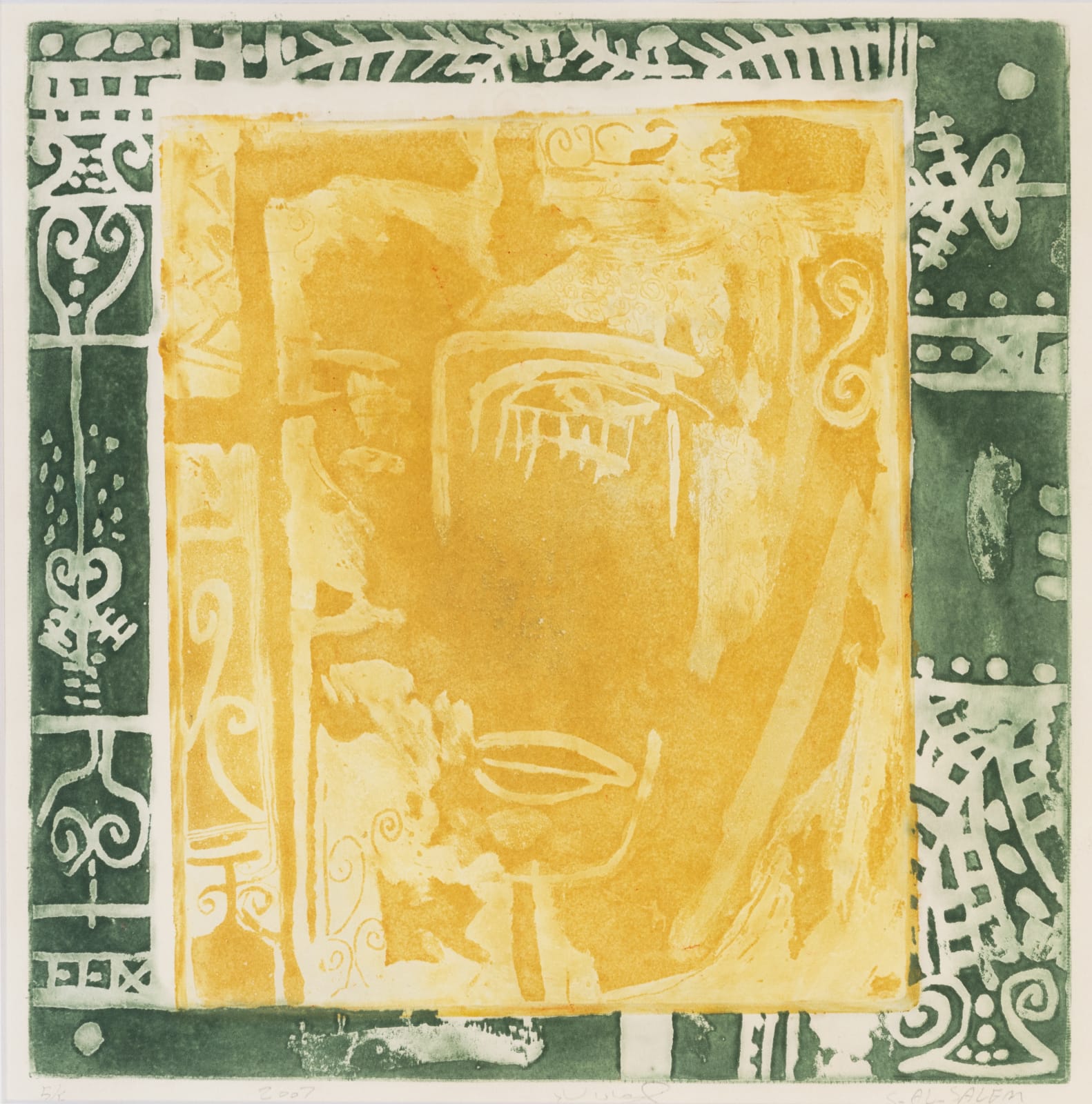 Suad Al Salem, Women Dwell Within Walls Series , 2007