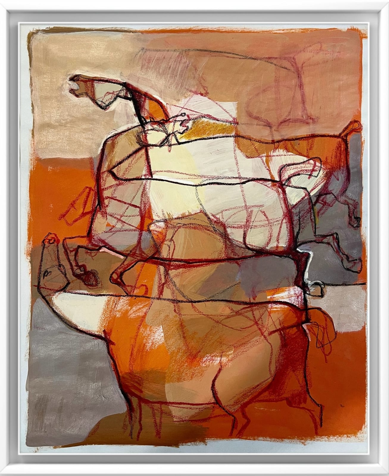 Falah Al-Saeedi, Horses series, 2025