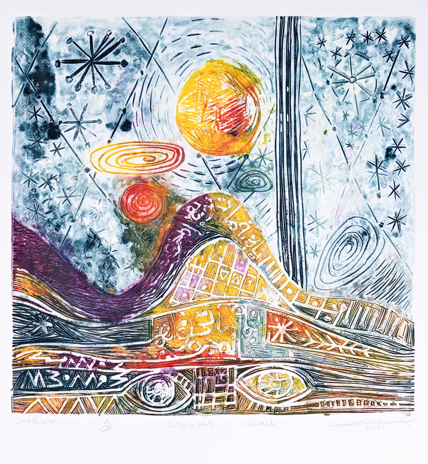Suad Al Salem, Oh, Star that the galaxy does not contain, 2025