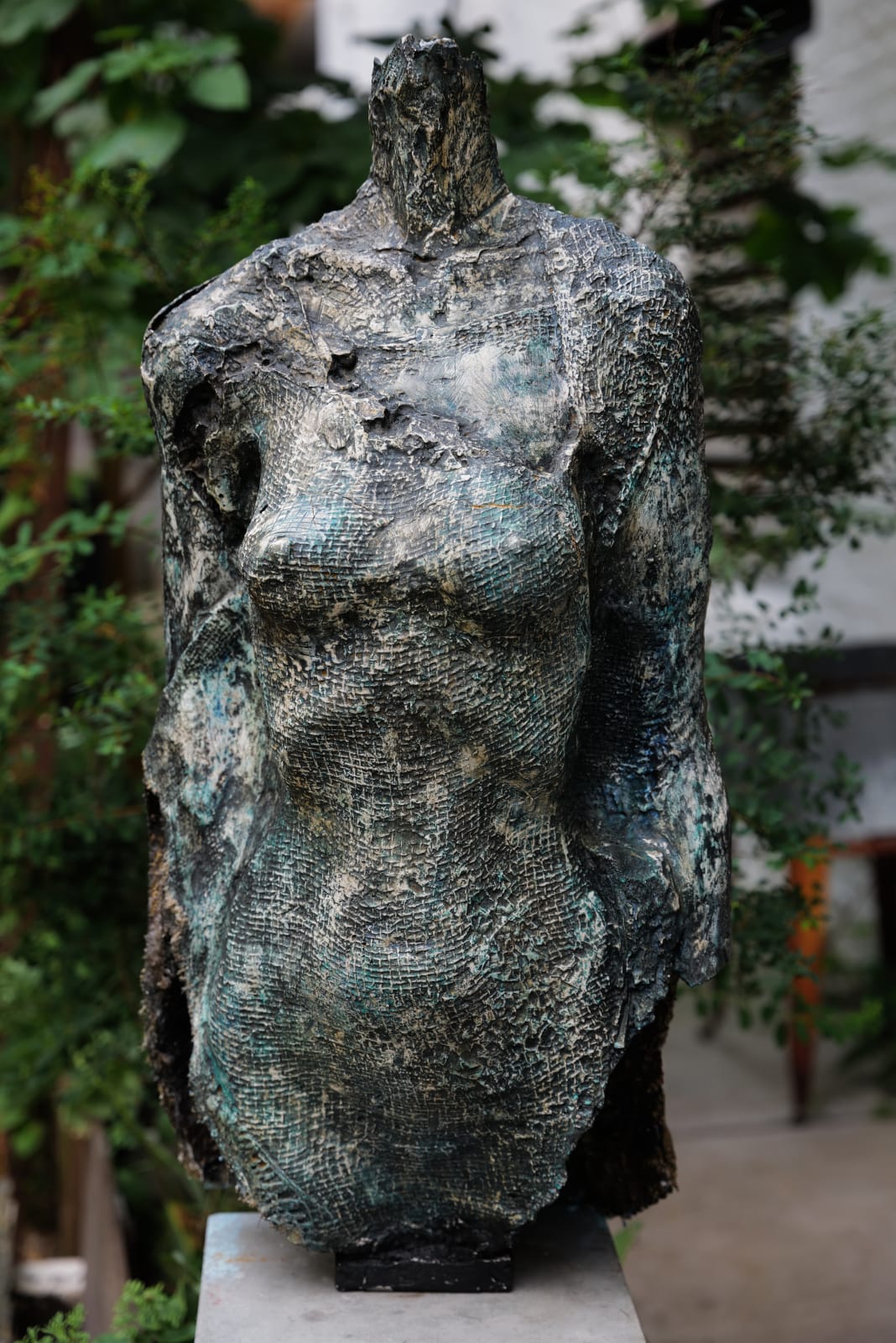 Zura, “Helene” Life Size Female Torso, 2025