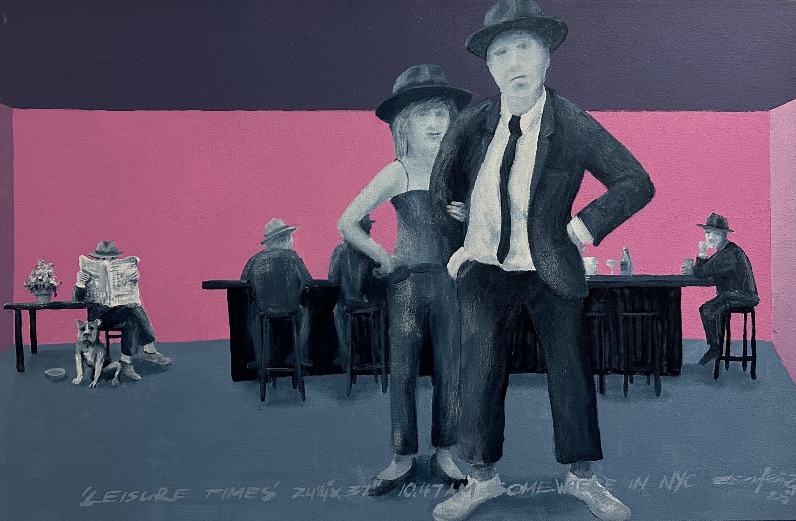 Bert Esenherz, Leisure Times 10.47AM, Somewhere in NYC, 2025