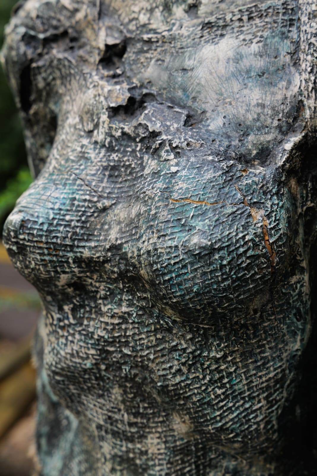 Zura, “Helene” Life Size Female Torso, 2025