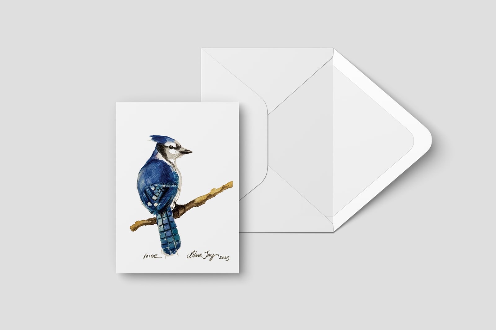 Watercolor Bird Series Art Cards