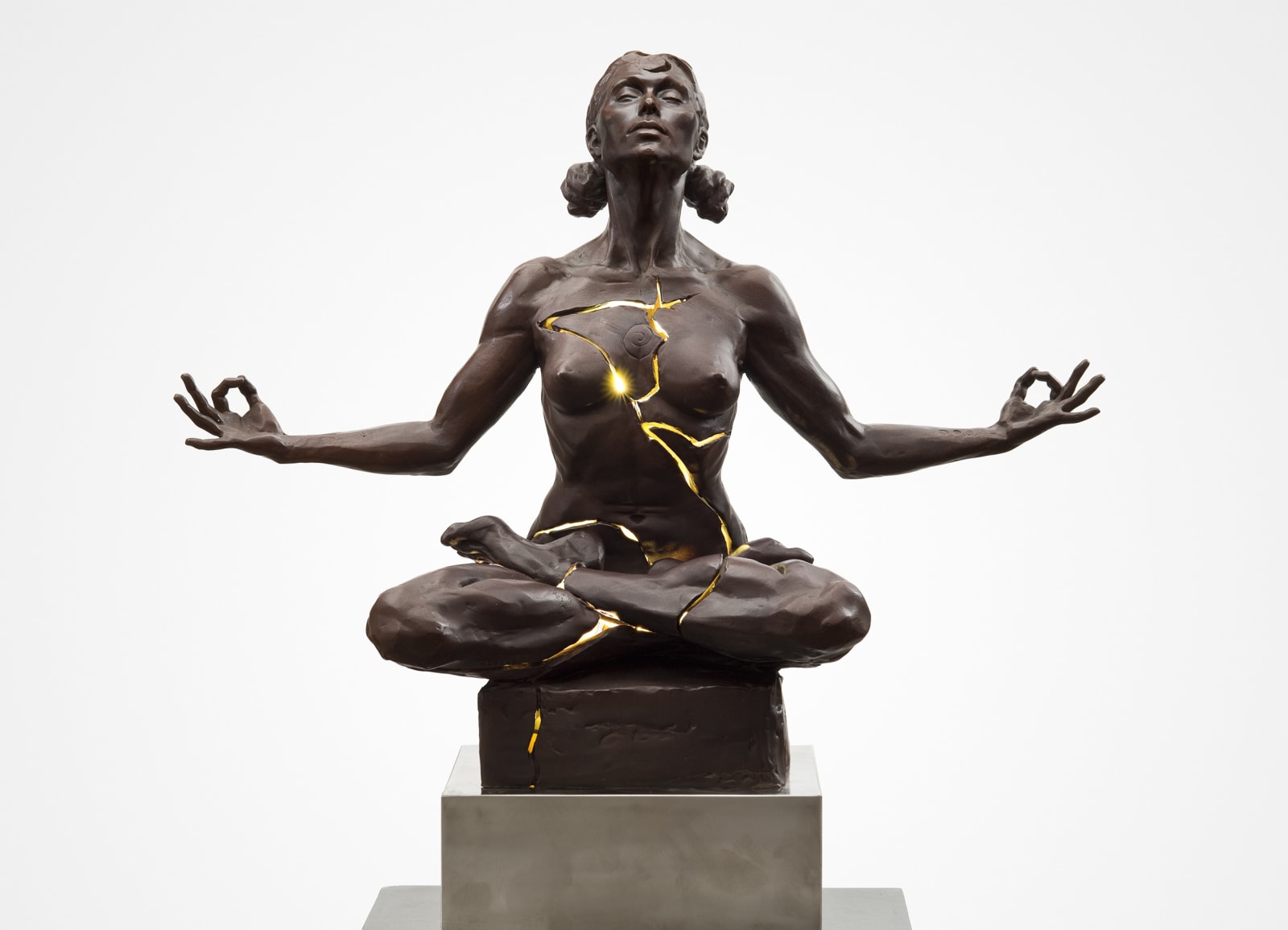 Expansion, Bronze, Electricity, Lighted, Metamorphosis, Female
